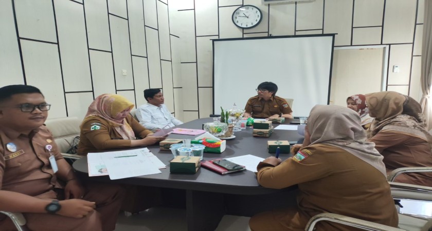 Rapat Persiapan Pembangunan MPP di kabupaten solok selatan