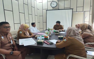 Rapat Persiapan Pembangunan MPP di kabupaten solok selatan