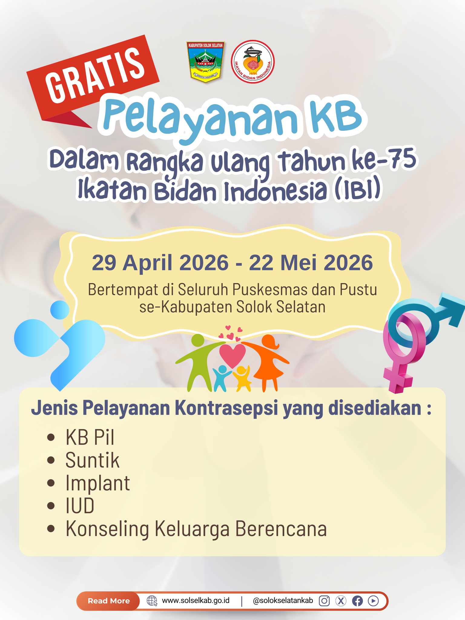 Ulang Tahun ke-75 Ikatan Bidan Indonesia (IBI)